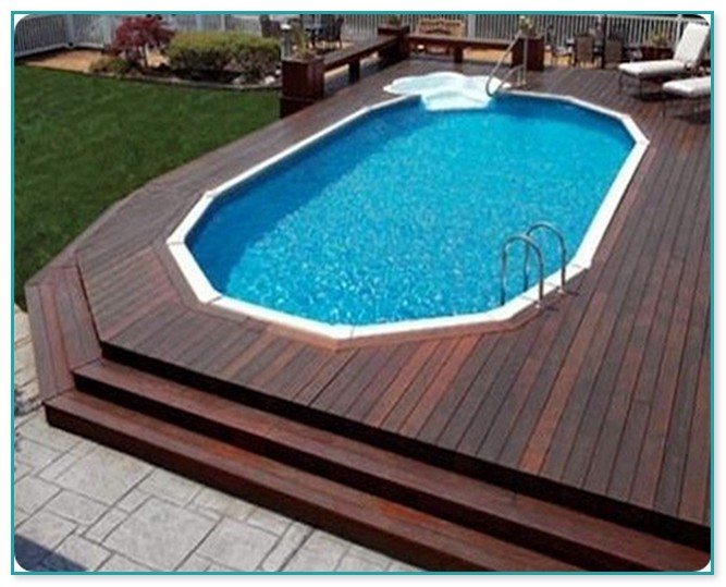 Above Ground Pools And Decks Installed