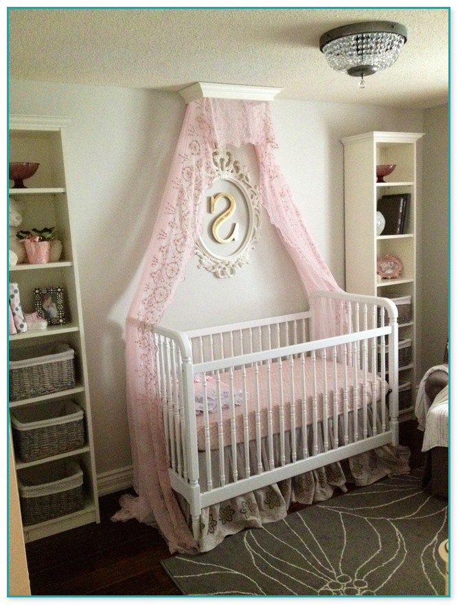Baby Girl Crib With Canopy
