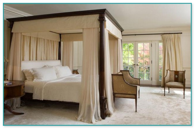 Canopy Bed With Drapes