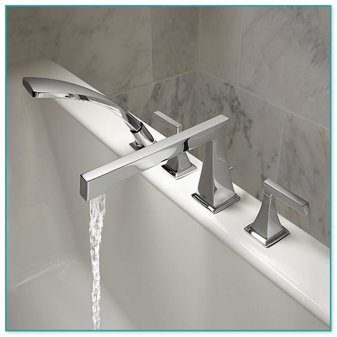 Deck Mount Bathtub Faucets