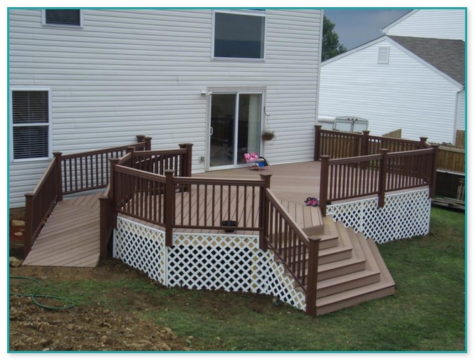 Decks With Ramps Designs