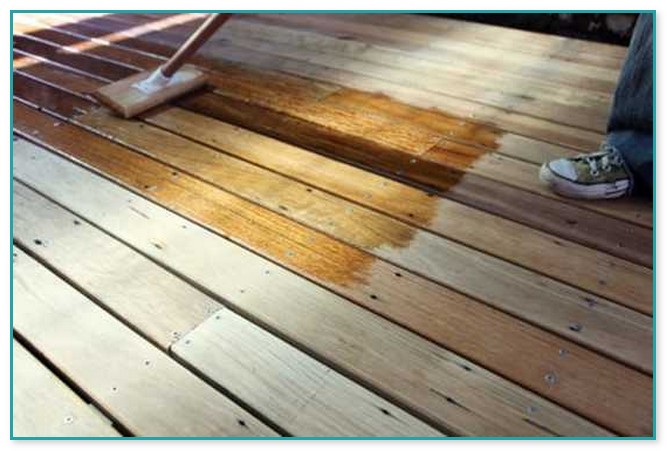 Linseed Oil Deck Stain