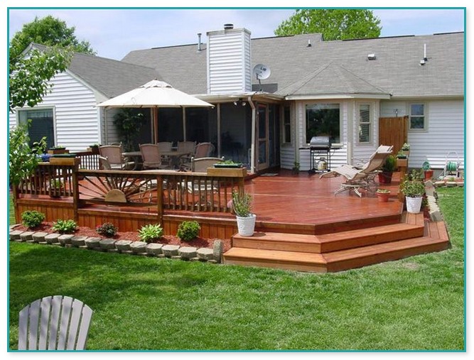 Outdoor Decks And Patios Plans