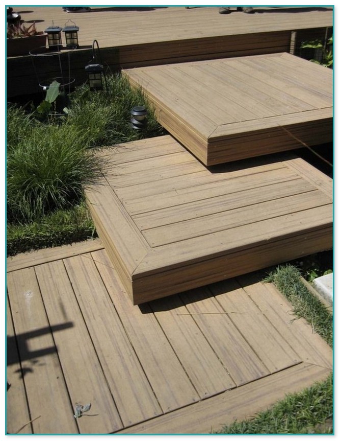 Platform Steps For A Deck