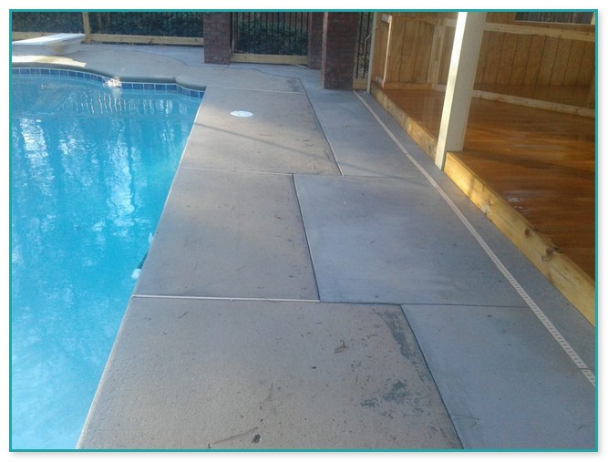Pool Deck Concrete Sealer