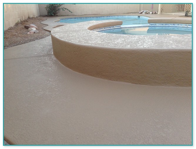 Sealing Concrete Pool Deck