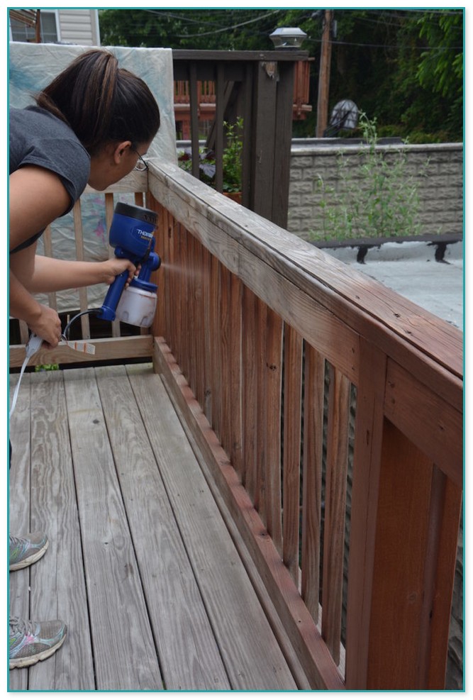 Staining A Deck Tips