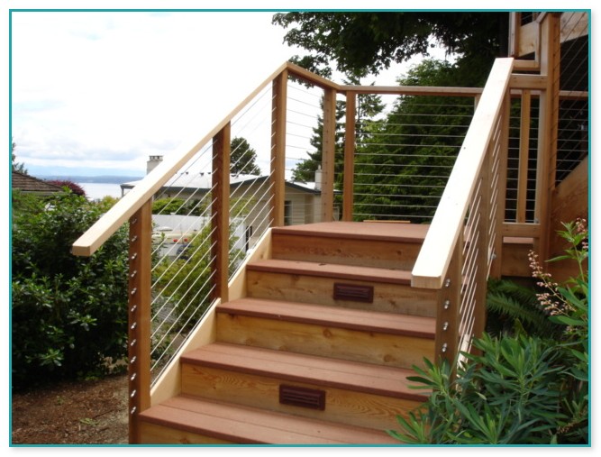 Wire Rope Deck Railing