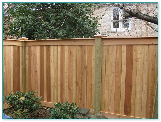 6 Foot Wood Fence 2
