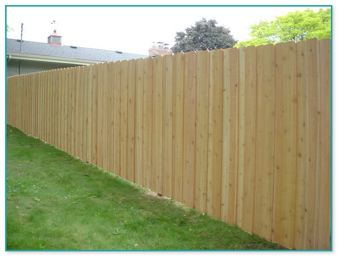 6 Ft Privacy Fence