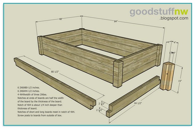 Building Plans For Raised Garden Beds