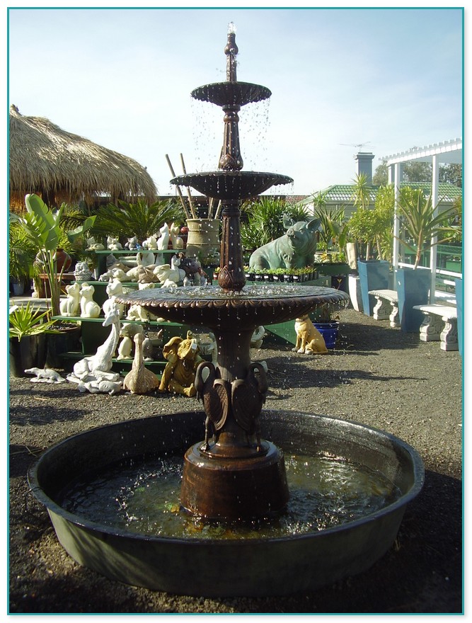 Cast Iron Fountains For Sale