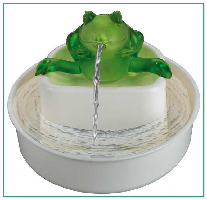 Cat Fountain Battery Operated