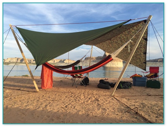 Double Hammock With Frame