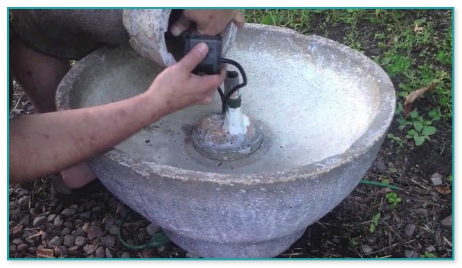 Garden Water Fountain Parts