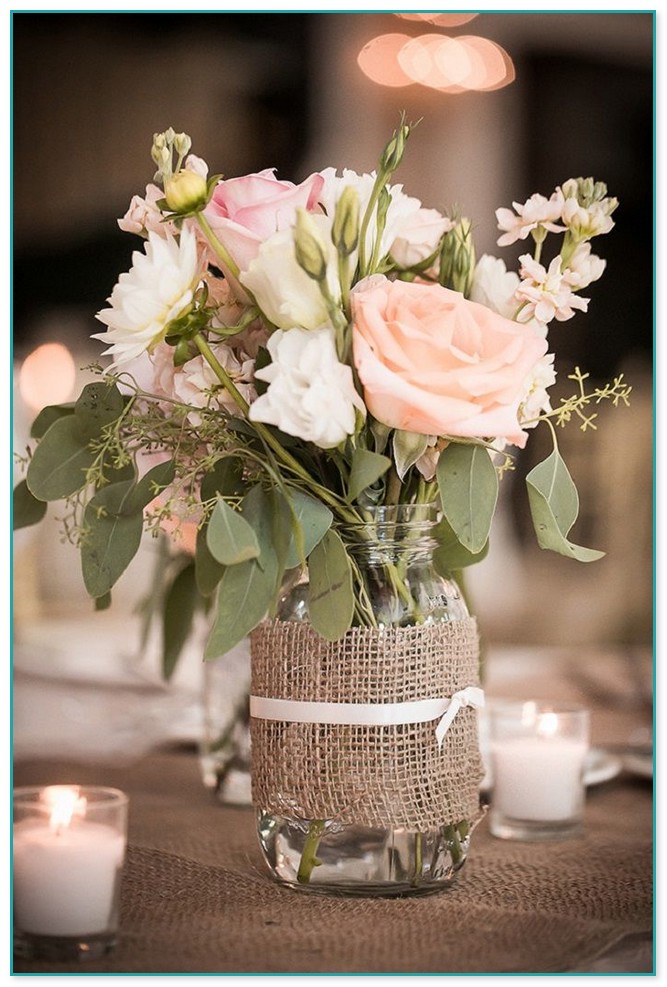 Mason Jar Decorations For Weddings