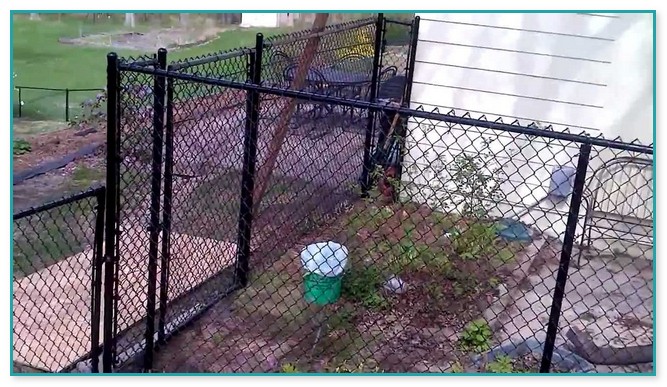 Painting A Chain Link Fence