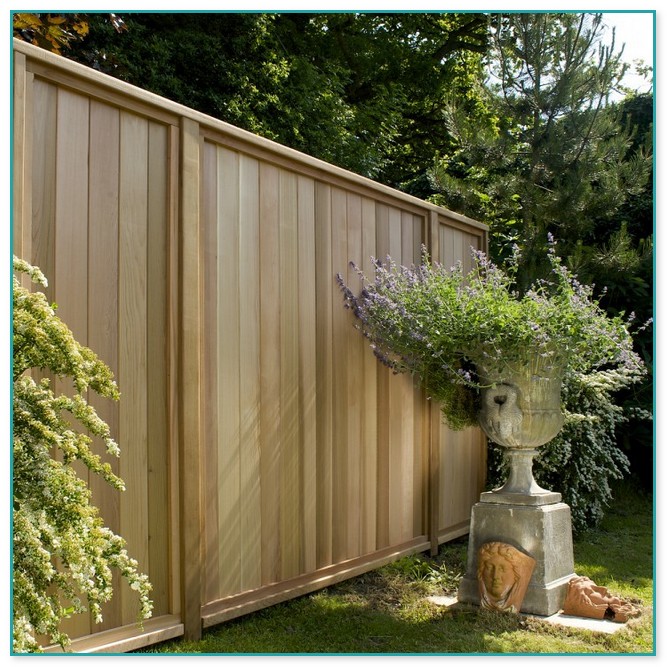 Tongue And Groove Fence