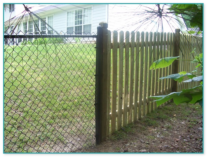Vinyl Coated Chain Link Fence
