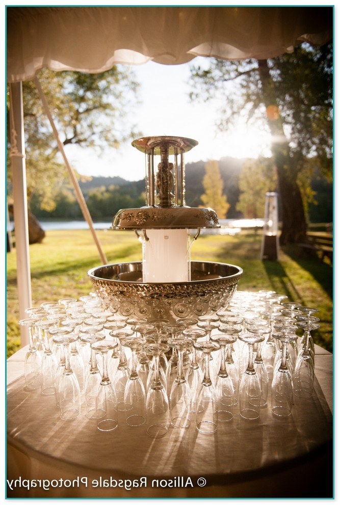 Water Fountain Rentals Weddings