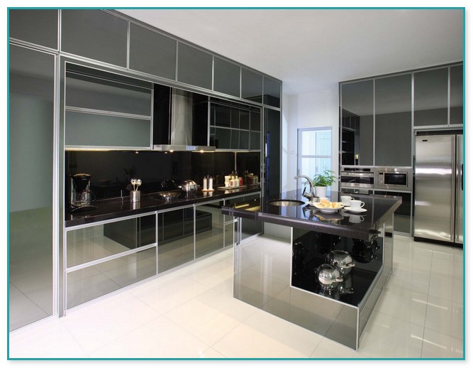 Aluminium Kitchen Cabinet Design In Malaysia