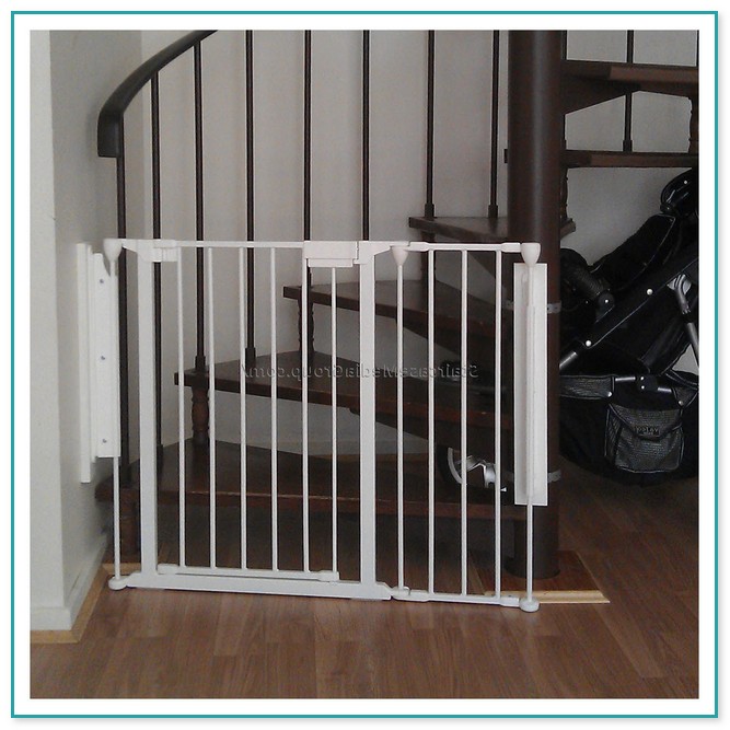 Baby Gates With Metal Railing