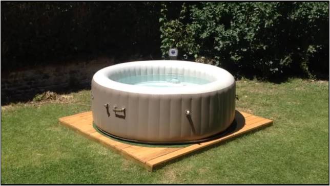 Base For Inflatable Hot Tub