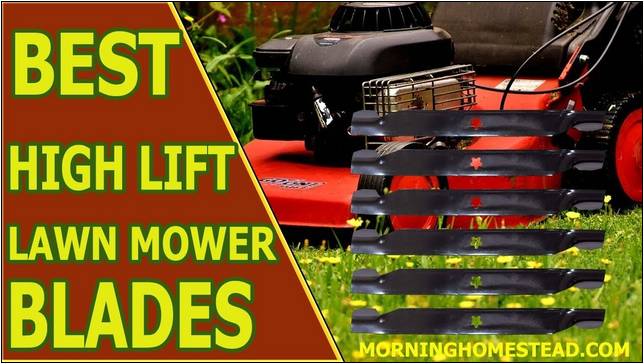 Best High Lift Lawn Mower Blades