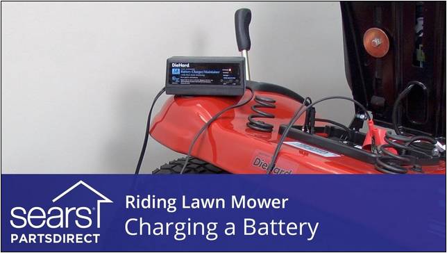 Craftsman Riding Lawn Mower Battery Charging
