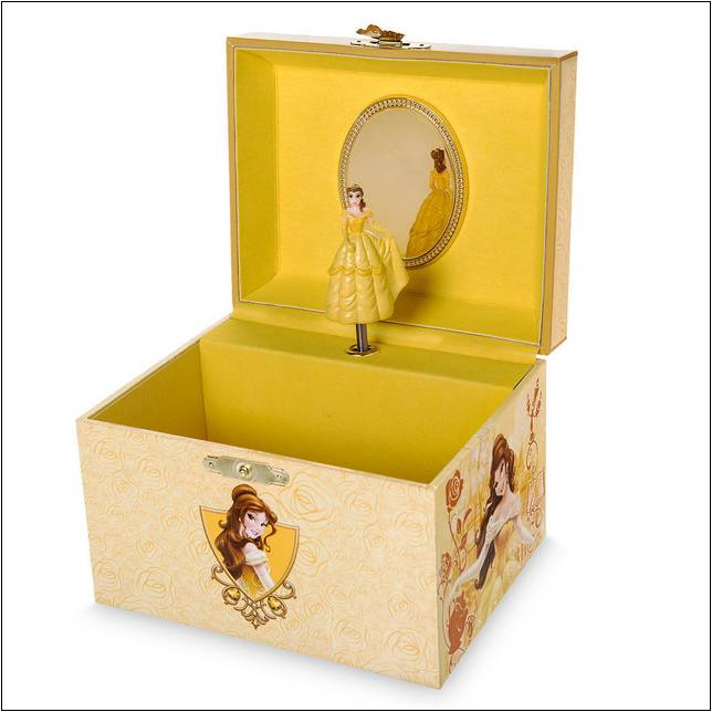 Disney Belle Musical Jewelry Box