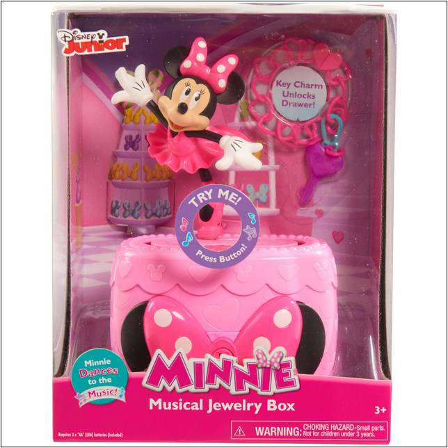 Disney Minnie Mouse Musical Jewelry Box