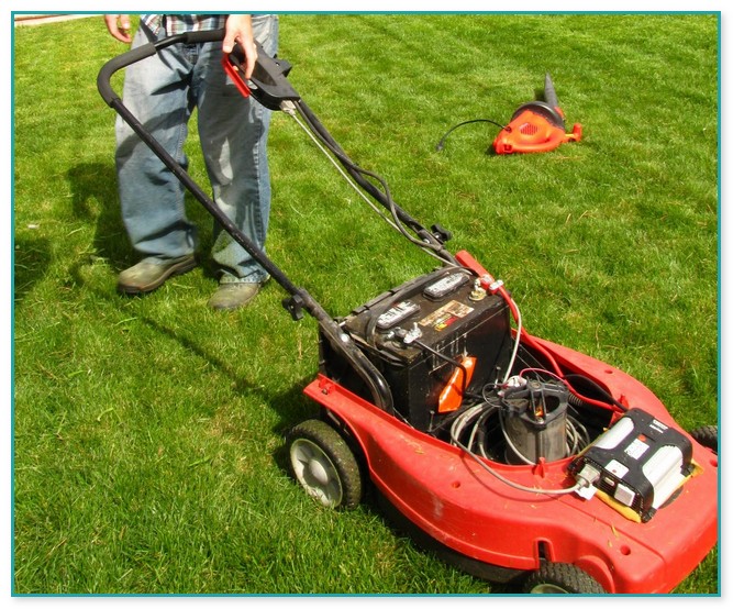 Gas Or Electric Lawn Mower