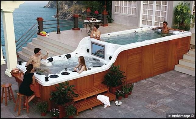 Hot Tubs With Tvs In Them