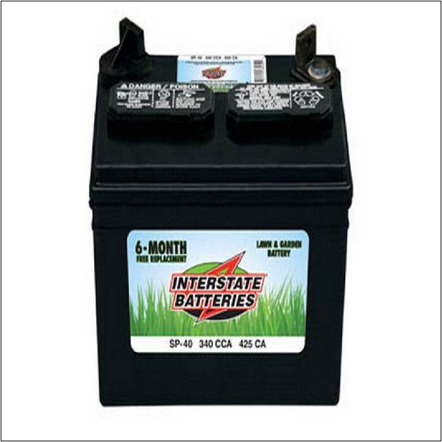 Interstate Batteries For Lawn Mowers
