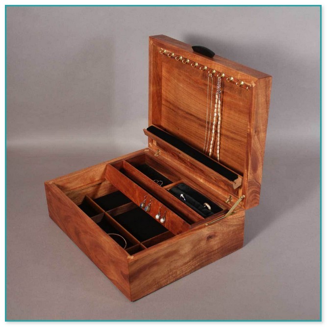 Jewelry Box For Necklaces And Earrings