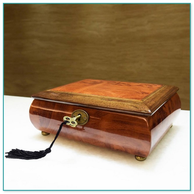 Jewelry Box With Lock And Key