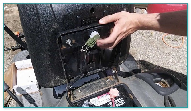 Lawn Mower Seat Safety Switch