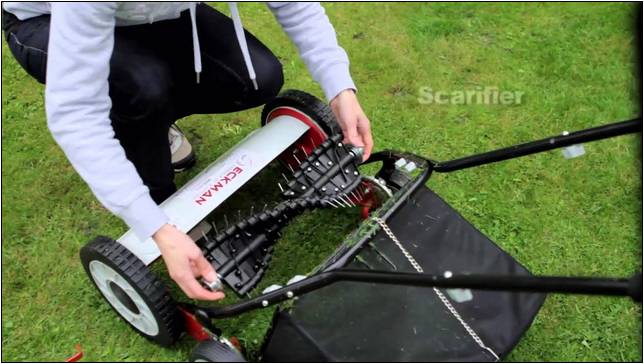 Lawn Mower With Aerator Attachments