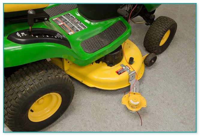 Lawn Mower With Weed Eater Attachment