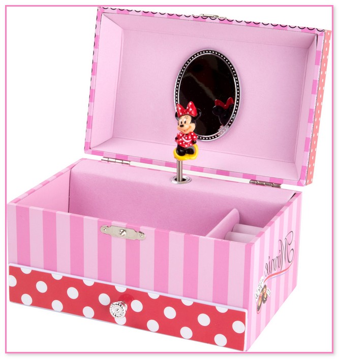 Minnie Mouse Musical Jewellery Box