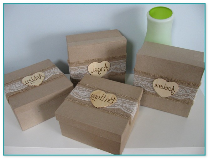 Personalized Jewelry Gift Boxes