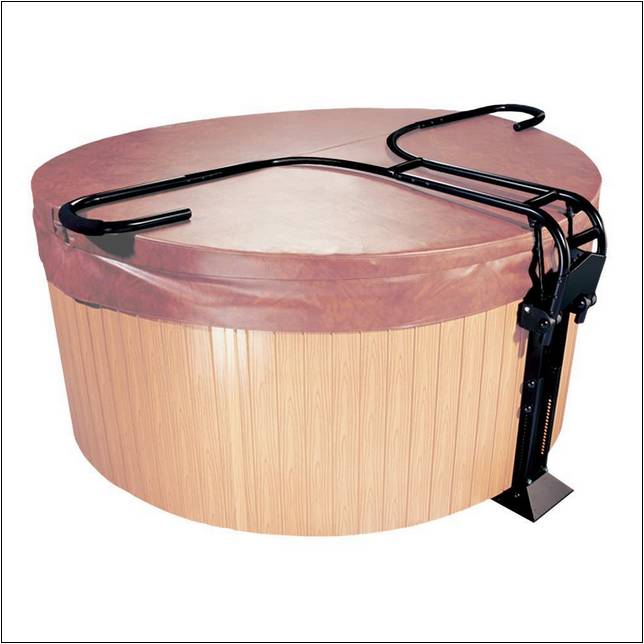 Round Hot Tub Lid Lifter