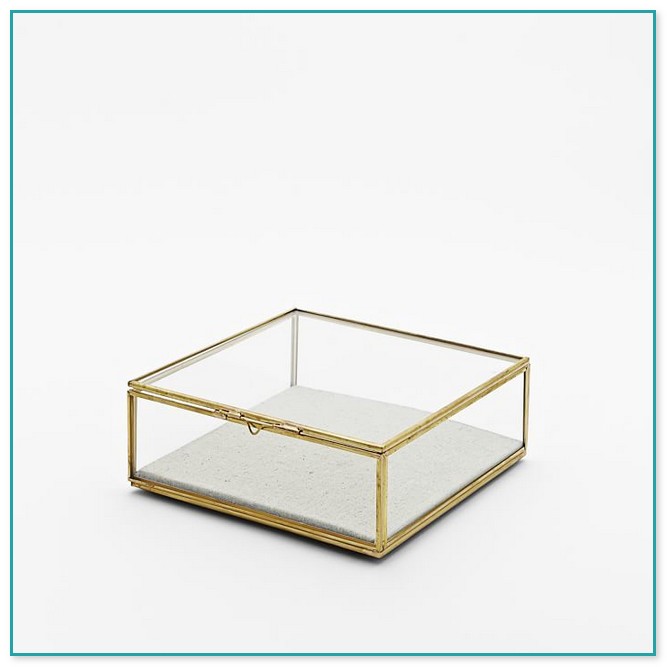 Small Glass Box For Jewelry