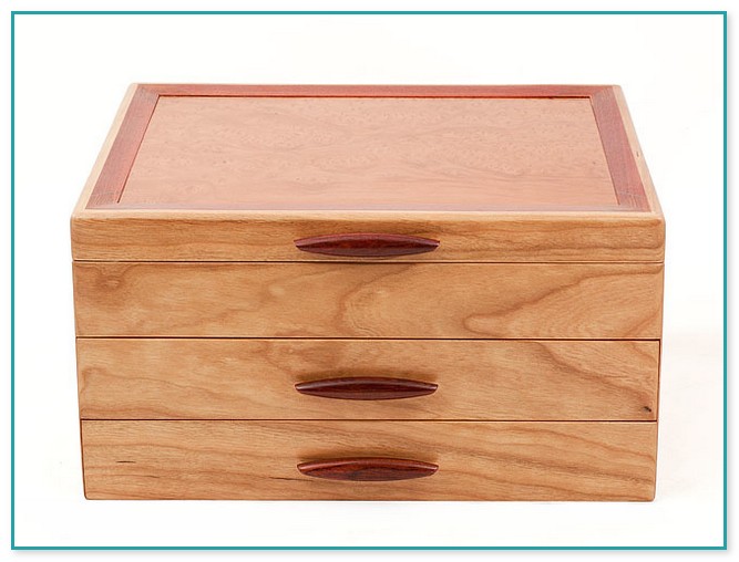 Wooden Jewelry Boxes With Drawers